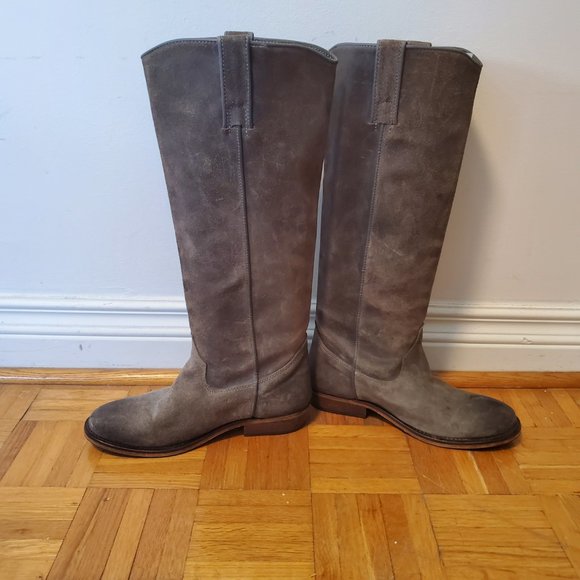 Bronx Suede boots Sz40 - Picture 2 of 10